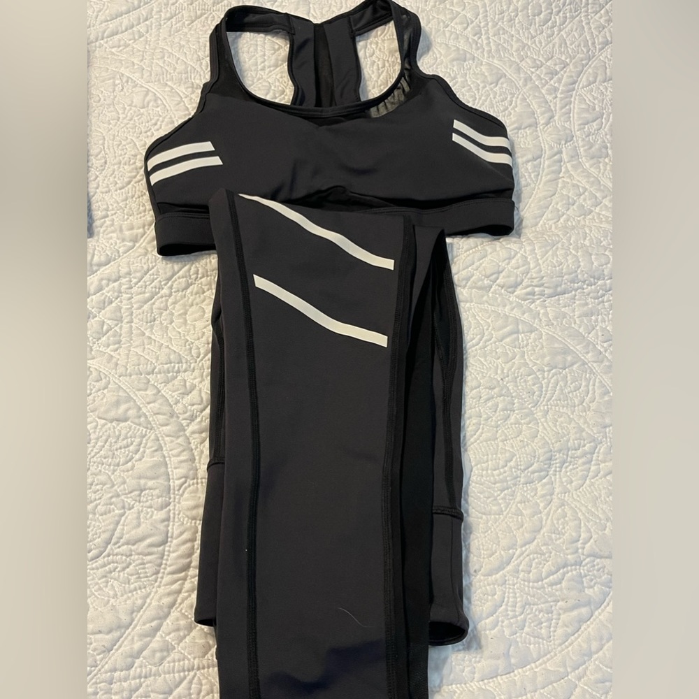 Zyia activewear bra and leggings set